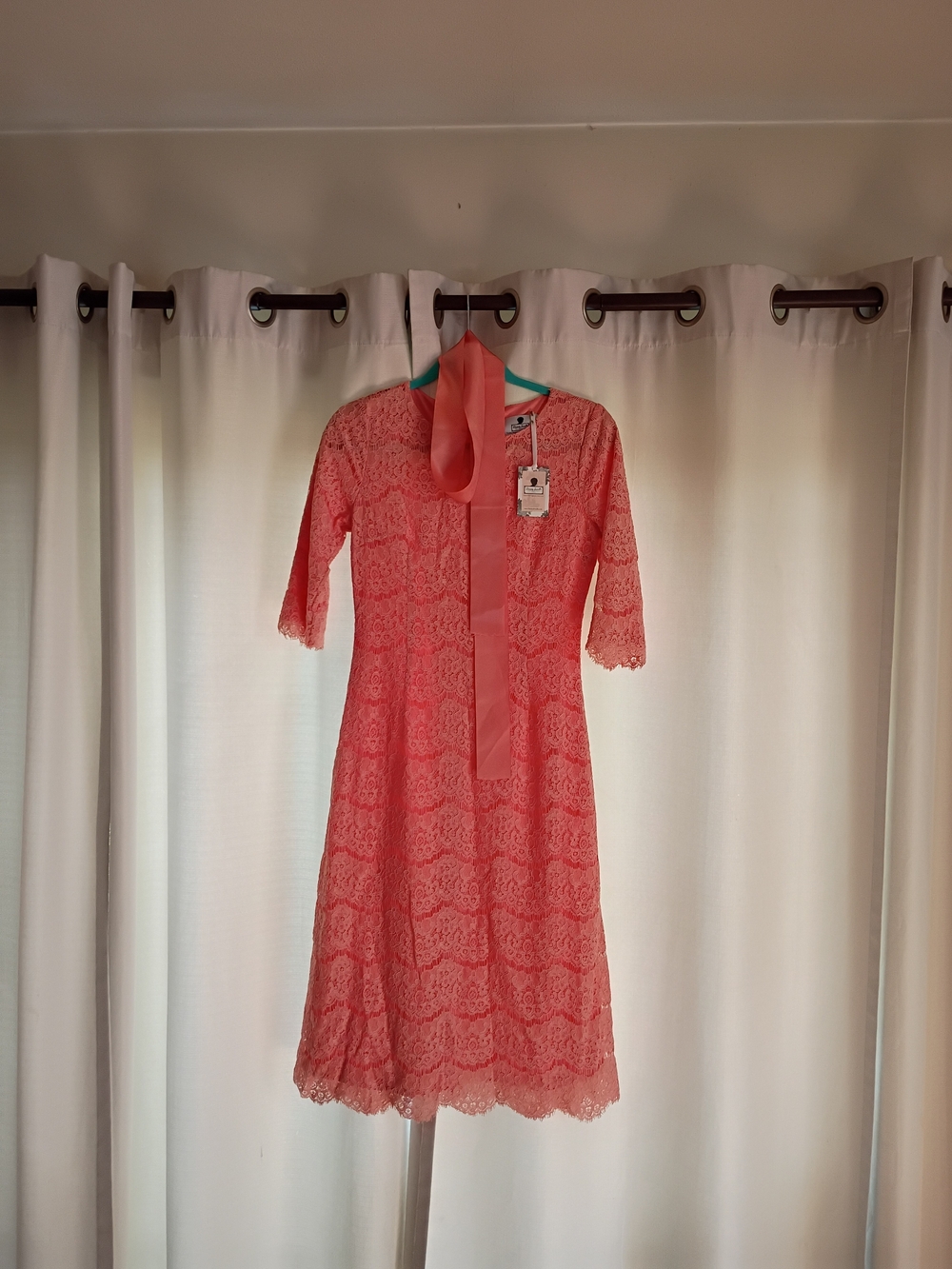 Dainty Jewells A Night In Paris Dress In Coral